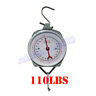 New 110lbs Hang Up Spring Scale Dial Weight Accurate Hanging Scale Produce Food